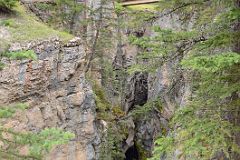 27 Bridge Over Maligne Canyon Near Jasper